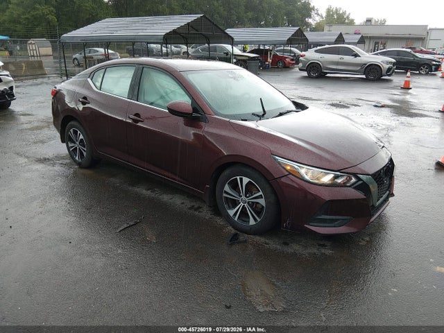 45726019 :رقم المزاد ، 3N1AB8CV2MY314588 vin ، 2021 Nissan Sentra Sv Xtronic Cvt مزاد بيع