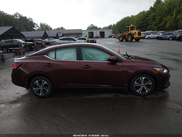 2021 Nissan Sentra Sv Xtronic Cvt მანქანა იყიდება აუქციონზე, vin: 3N1AB8CV2MY314588, აუქციონის ნომერი: 45726019