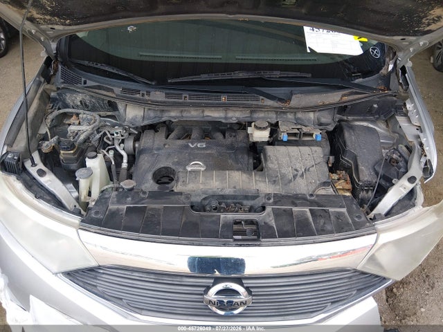 Продажа на аукционе авто 2012 Nissan Quest Le, vin: JN8AE2KP5C9044544, номер лота: 45726049