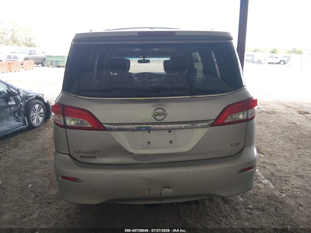 Продажа на аукционе авто 2012 Nissan Quest Le, vin: JN8AE2KP5C9044544, номер лота: 45726049