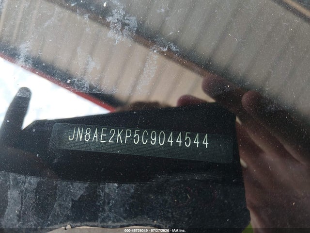 Продажа на аукционе авто 2012 Nissan Quest Le, vin: JN8AE2KP5C9044544, номер лота: 45726049