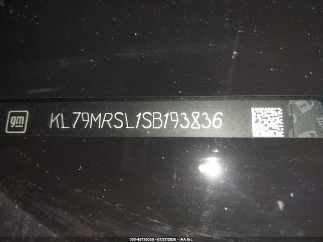 Продаж на аукціоні авто 2025 Chevrolet Trailblazer Awd Lt, vin: KL79MRSL1SB193836, номер лоту: 45726050