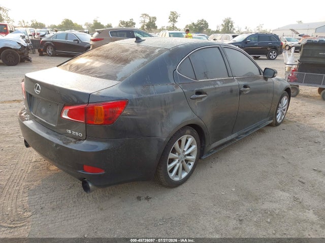 45726097 :رقم المزاد ، JTHBF5C25A5117108 vin ، 2010 Lexus Is 250 مزاد بيع