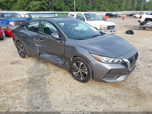 2021 Nissan Sentra Sv Xtronic Cvt მანქანა იყიდება აუქციონზე, vin: 3N1AB8CV9MY256253, აუქციონის ნომერი: 45726132