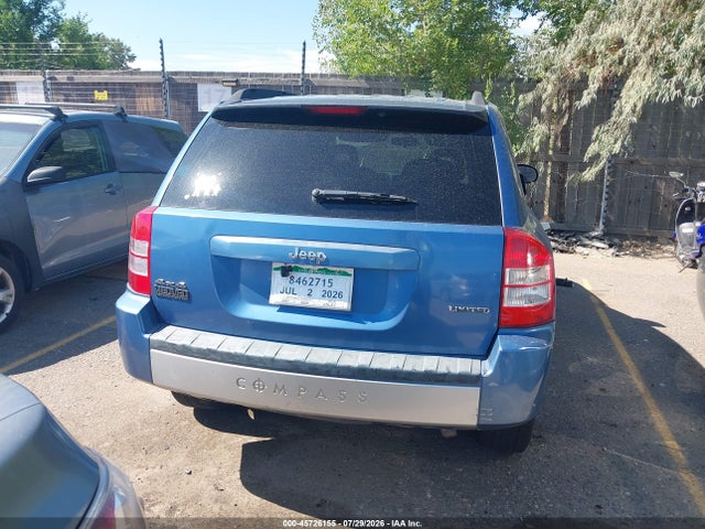 Продаж на аукціоні авто 2007 Jeep Compass Limited, vin: 1J8FF57W57D409963, номер лоту: 45726155