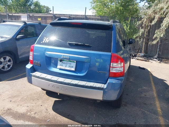 Продаж на аукціоні авто 2007 Jeep Compass Limited, vin: 1J8FF57W57D409963, номер лоту: 45726155