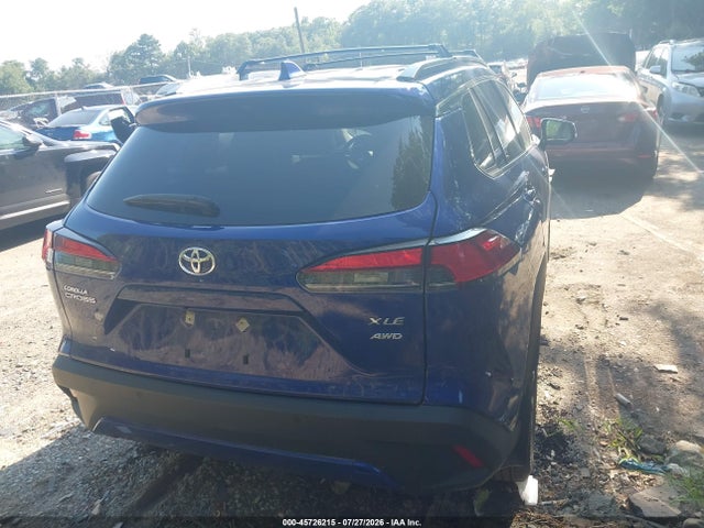 2024 Toyota Corolla Cross Xle მანქანა იყიდება აუქციონზე, vin: 7MUDAABGXRV105269, აუქციონის ნომერი: 45726215