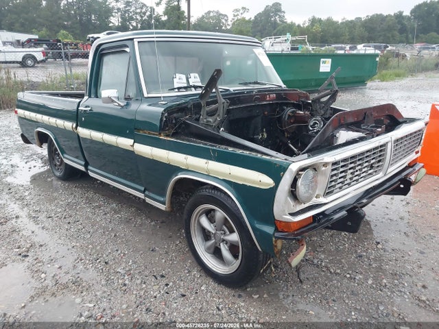 Продажа на аукционе авто 1970 Ford F100, vin: F10GCH54093, номер лота: 45726235