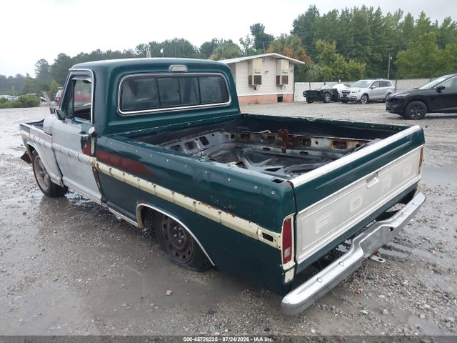 Продажа на аукционе авто 1970 Ford F100, vin: F10GCH54093, номер лота: 45726235