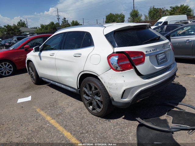 Aukcja sprzedaży 2015 Mercedes-benz Gla 250 4matic, vin: WDCTG4GB5FJ092856, numer aukcji: 45726248