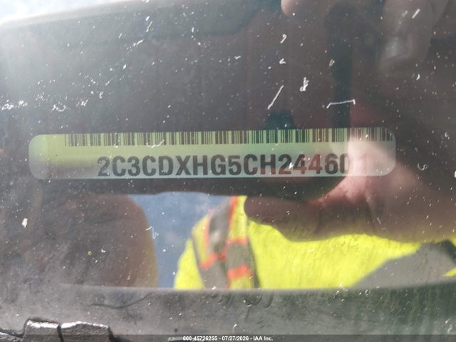 45726255 :رقم المزاد ، 2C3CDXHG5CH244601 vin ، 2012 Dodge Charger Sxt مزاد بيع
