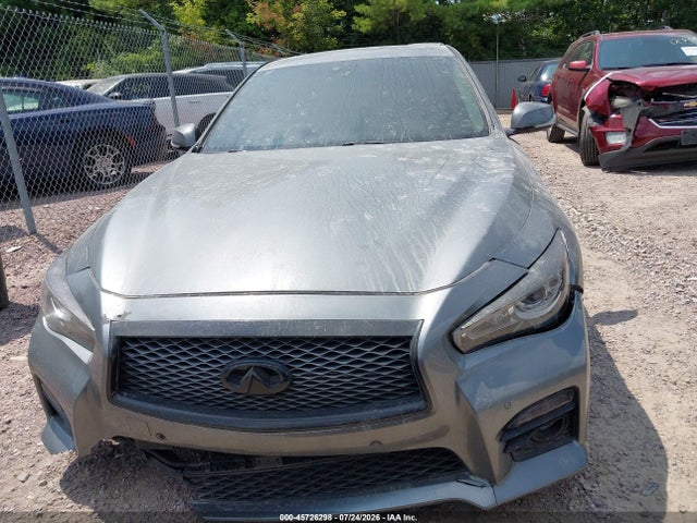 2016 Infiniti Q50 3.0t Red Sport 400 მანქანა იყიდება აუქციონზე, vin: JN1FV7AR8GM451300, აუქციონის ნომერი: 45726298