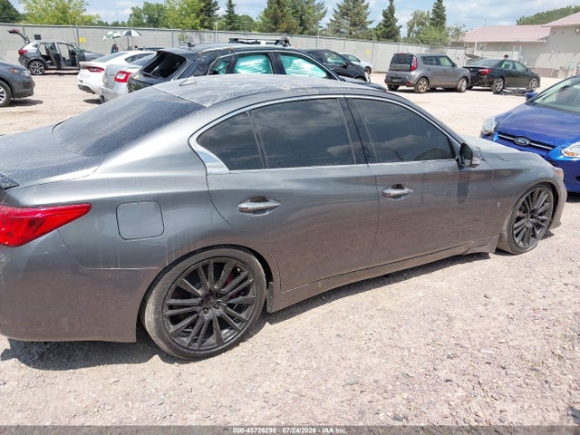 2016 Infiniti Q50 3.0t Red Sport 400 მანქანა იყიდება აუქციონზე, vin: JN1FV7AR8GM451300, აუქციონის ნომერი: 45726298