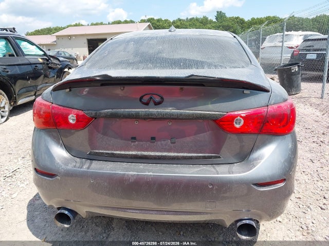 2016 Infiniti Q50 3.0t Red Sport 400 მანქანა იყიდება აუქციონზე, vin: JN1FV7AR8GM451300, აუქციონის ნომერი: 45726298