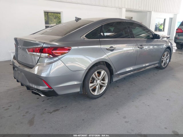 2018 Hyundai Sonata Sport მანქანა იყიდება აუქციონზე, vin: 5NPE34AF8JH680564, აუქციონის ნომერი: 45726357