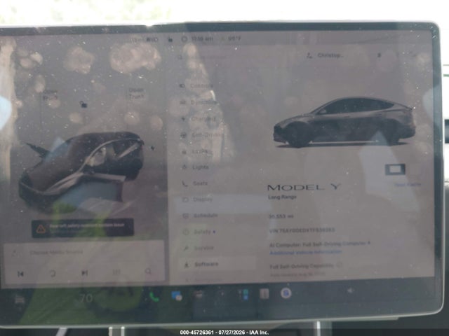 7SAYGDEDXTF539283 Tesla Model Y Premium Rear-wheel Drive/rear-wheel Drive