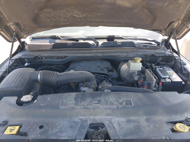45726362 :رقم المزاد ، 1C6RREFT0KN543423 vin ، 2019 Ram 1500 Big Horn/lone Star  4x2 5'7 Box مزاد بيع
