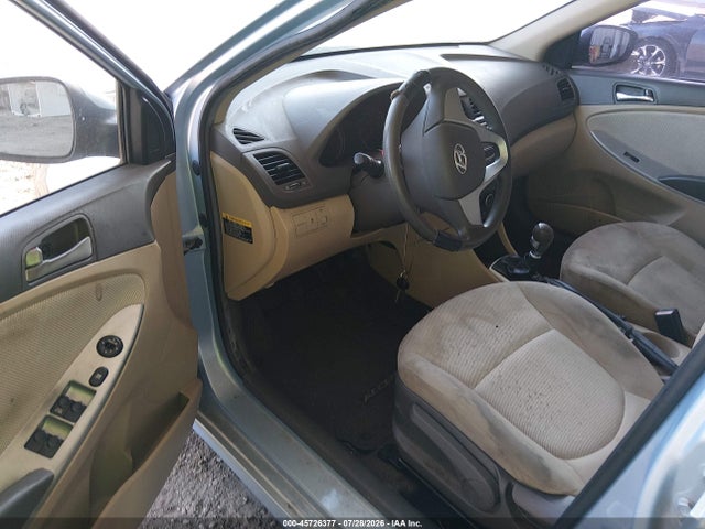 45726377 :رقم المزاد ، KMHCT4AE9CU179217 vin ، 2012 Hyundai Accent Gls مزاد بيع