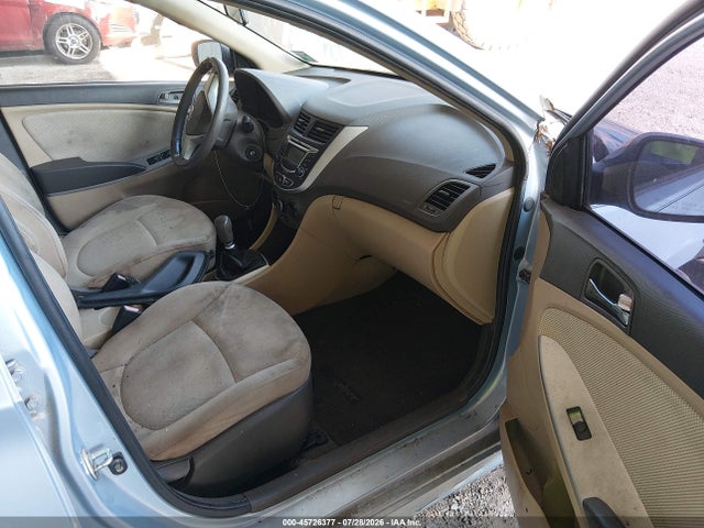 45726377 :رقم المزاد ، KMHCT4AE9CU179217 vin ، 2012 Hyundai Accent Gls مزاد بيع