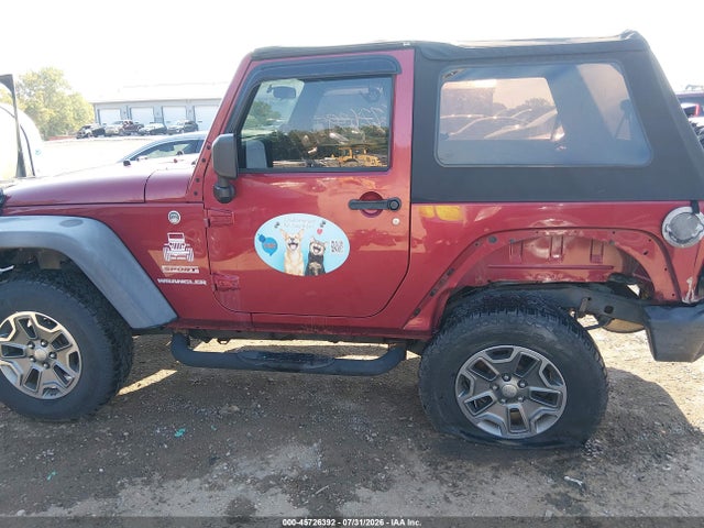 Aukcja sprzedaży 2012 Jeep Wrangler Sport, vin: 1C4AJWAG1CL151996, numer aukcji: 45726392