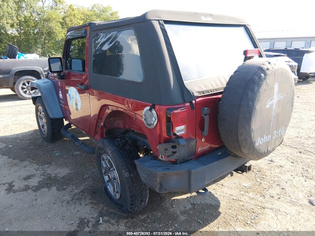 Aukcja sprzedaży 2012 Jeep Wrangler Sport, vin: 1C4AJWAG1CL151996, numer aukcji: 45726392