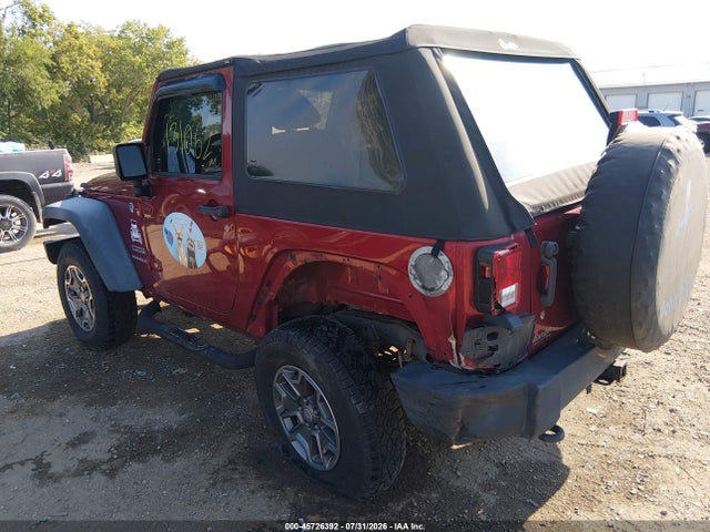 Aukcja sprzedaży 2012 Jeep Wrangler Sport, vin: 1C4AJWAG1CL151996, numer aukcji: 45726392