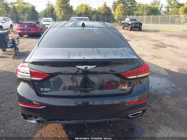 45726510 :رقم المزاد ، KMTFN4JE3LU337760 vin ، 2020 Genesis G80 3.8 Rwd مزاد بيع