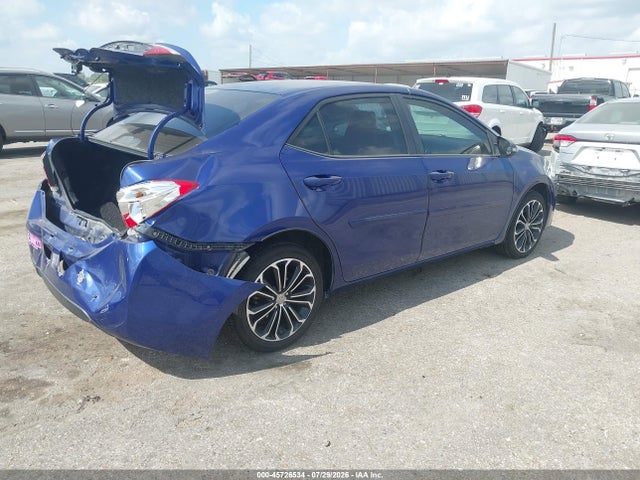 Aukcja sprzedaży 2016 Toyota Corolla S Plus, vin: 5YFBURHE6GP523427, numer aukcji: 45726534