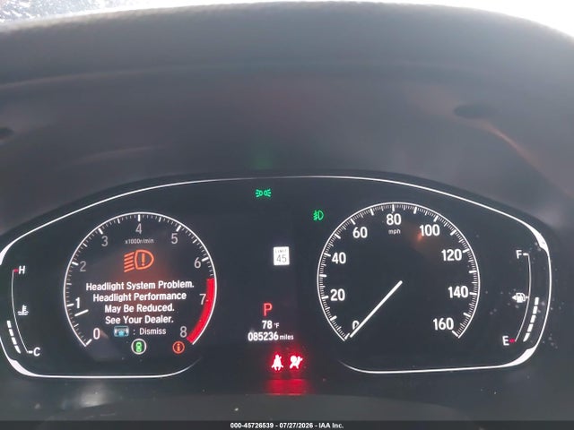Aukcja sprzedaży 2018 Honda Accord Sport, vin: 1HGCV1F38JA053712, numer aukcji: 45726539