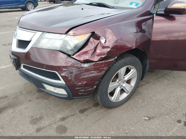 2011 Acura Mdx Technology Package მანქანა იყიდება აუქციონზე, vin: 2HNYD2H43BH510667, აუქციონის ნომერი: 45726565
