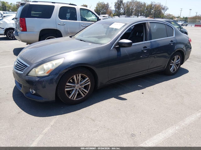 2011 Infiniti G25 Journey მანქანა იყიდება აუქციონზე, vin: JN1DV6AP7BM830555, აუქციონის ნომერი: 45726567