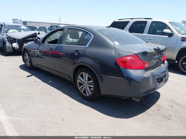 2011 Infiniti G25 Journey მანქანა იყიდება აუქციონზე, vin: JN1DV6AP7BM830555, აუქციონის ნომერი: 45726567