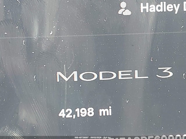 5YJ3E1EA2PF699004 Tesla Model 3 Rear-wheel Drive