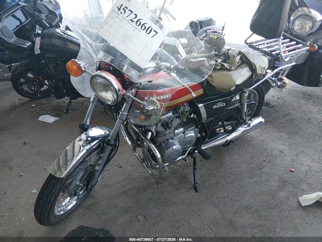 45726607 :رقم المزاد ، K4S02399 vin ، 1975 Kawasaki Street Bike مزاد بيع