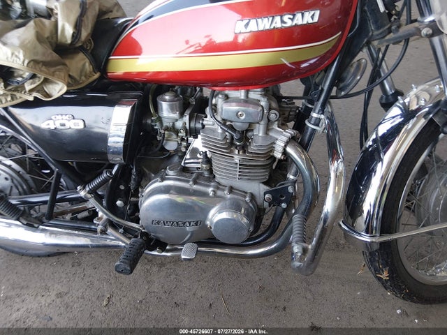 45726607 :رقم المزاد ، K4S02399 vin ، 1975 Kawasaki Street Bike مزاد بيع