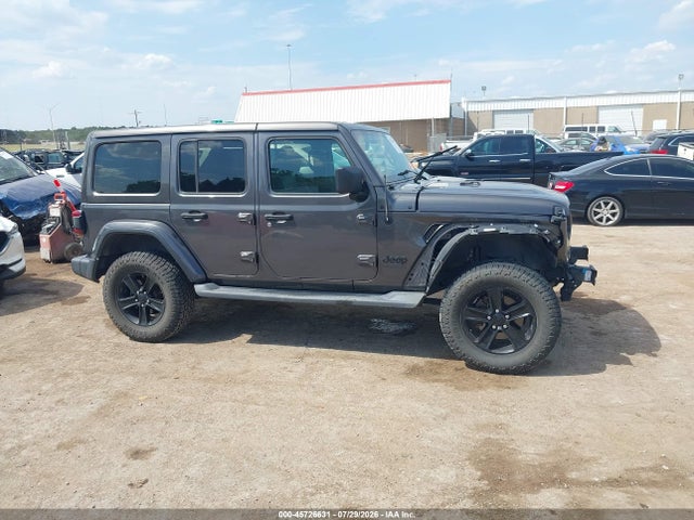 2019 Jeep Wrangler Unlimited Sahara Altitude 4x4 მანქანა იყიდება აუქციონზე, vin: 1C4HJXEG6KW638378, აუქციონის ნომერი: 45726631