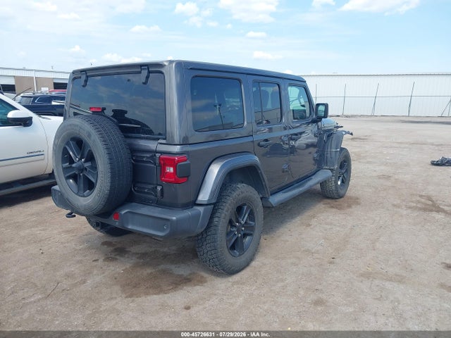 2019 Jeep Wrangler Unlimited Sahara Altitude 4x4 მანქანა იყიდება აუქციონზე, vin: 1C4HJXEG6KW638378, აუქციონის ნომერი: 45726631