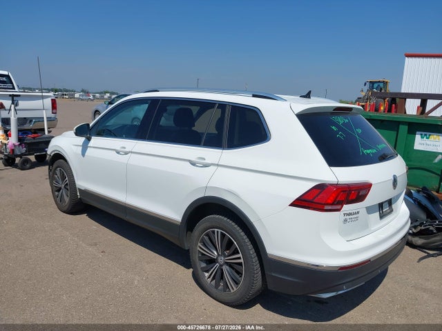 2018 Volkswagen Tiguan 2.0t Sel Premium მანქანა იყიდება აუქციონზე, vin: 3VV4B7AX8JM118653, აუქციონის ნომერი: 45726678