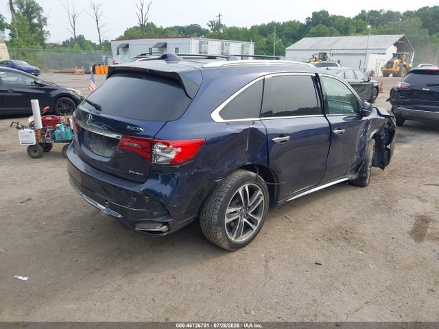 Продажа на аукционе авто 2017 Acura Mdx Advance Package, vin: 5FRYD4H84HB035550, номер лота: 45726701