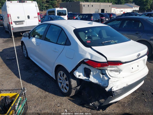 2022 Toyota Corolla Le მანქანა იყიდება აუქციონზე, vin: 5YFEPMAE6NP372703, აუქციონის ნომერი: 45726711