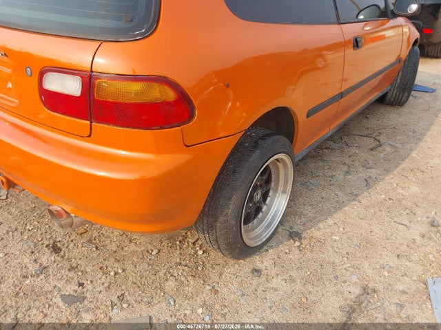 45726719 :رقم المزاد ، 2HGEH2462SH505238 vin ، 1995 Honda Civic Dx مزاد بيع