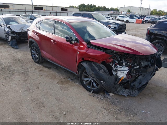 45726721 :رقم المزاد ، JTJSARBZ3M2196187 vin ، 2021 Lexus Nx 300 F Sport مزاد بيع