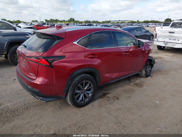 45726721 :رقم المزاد ، JTJSARBZ3M2196187 vin ، 2021 Lexus Nx 300 F Sport مزاد بيع