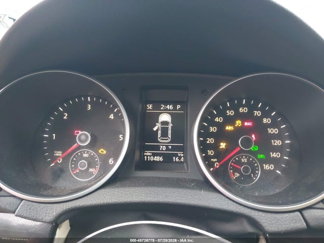 2011 Volkswagen Jetta Sportwagen 2.0l Tdi მანქანა იყიდება აუქციონზე, vin: 3VWPL7AJ2BM644182, აუქციონის ნომერი: 45726779