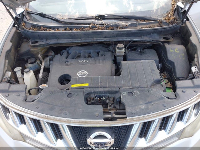 45726789 :رقم المزاد ، JN8AZ1MW4AW132258 vin ، 2010 Nissan Murano Sl مزاد بيع