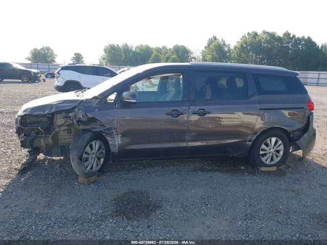 2016 Kia Sedona Lx მანქანა იყიდება აუქციონზე, vin: KNDMB5C13G6148860, აუქციონის ნომერი: 45726863