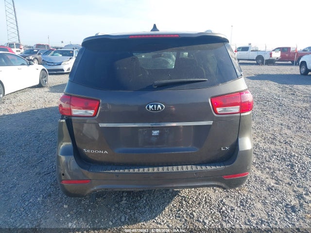 2016 Kia Sedona Lx მანქანა იყიდება აუქციონზე, vin: KNDMB5C13G6148860, აუქციონის ნომერი: 45726863