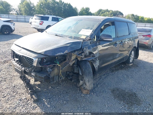 2016 Kia Sedona Lx მანქანა იყიდება აუქციონზე, vin: KNDMB5C13G6148860, აუქციონის ნომერი: 45726863