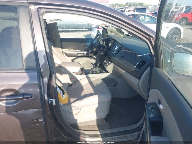 2016 Kia Sedona Lx მანქანა იყიდება აუქციონზე, vin: KNDMB5C13G6148860, აუქციონის ნომერი: 45726863