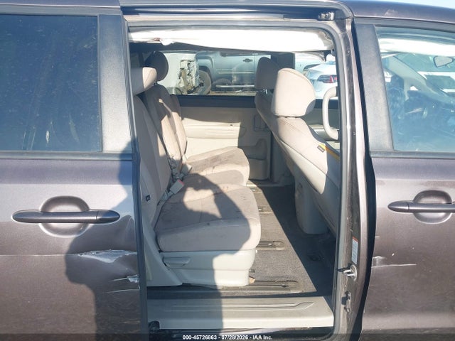 2016 Kia Sedona Lx მანქანა იყიდება აუქციონზე, vin: KNDMB5C13G6148860, აუქციონის ნომერი: 45726863